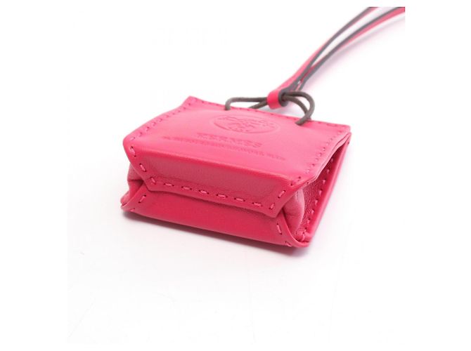 Hermès Charm per borsa Hermes Pink Sac Orange Rosa - vista 5