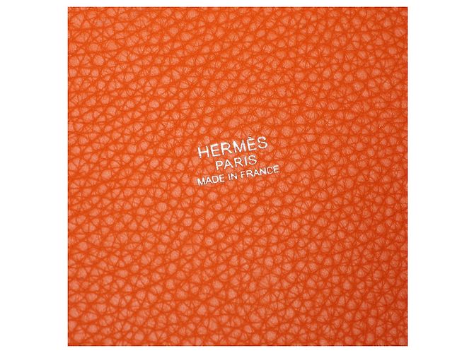Hermès Borsa Hermes Picotin PM Arancione - vista 4