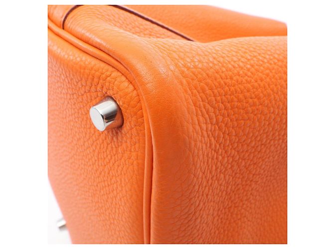 Hermès Borsa Hermes Picotin PM Arancione - vista 7
