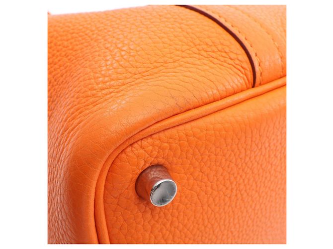 Hermès Borsa Hermes Picotin PM Arancione - vista 8