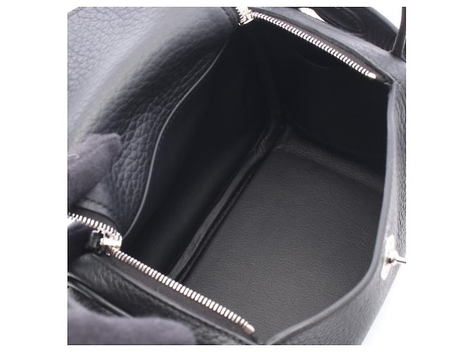 Hermès Borsa a tracolla Hermes Lindy Mini Nero - vista 3