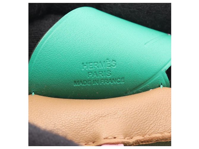 Hermès Hermes Rodeo Pegasus MM Chai Mauve Sylvestre Mint Charm Marrone Rosa Verde - vista 3