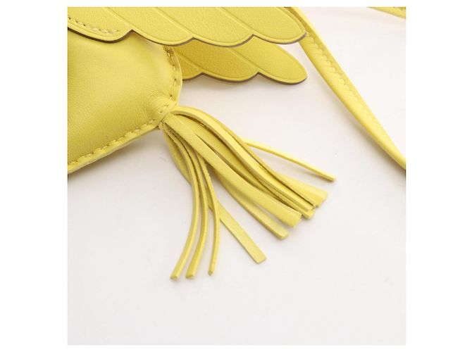 Hermès Hermes Rodeo Pegasus MM Lime Handbag Charm Golden Yellow - view 5