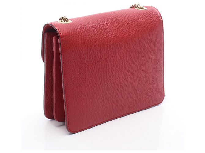 Borsa a tracolla Gucci Interlocking G Rosso - vista 2