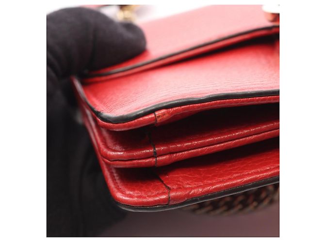 Borsa a tracolla Gucci Interlocking G Rosso - vista 7