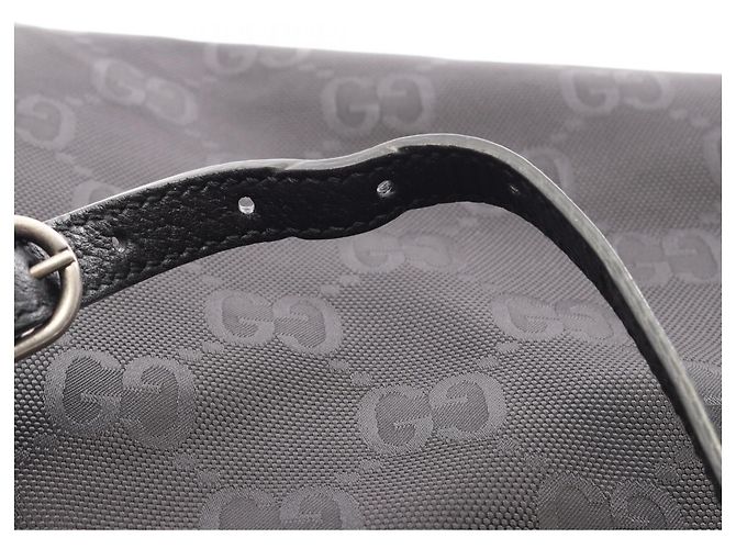 Borsa a tracolla 2-Way Gucci Off the Grid con motivo GG Nero - vista 10