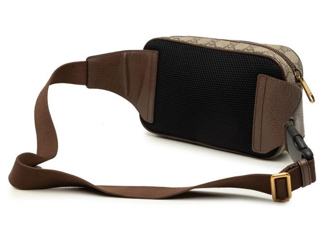 Borsa a tracolla Gucci Ophidia GG Supreme Marrone - vista 2