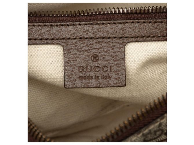 Borsa a tracolla Gucci Ophidia GG Supreme Marrone - vista 5