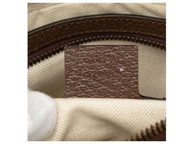 Borsa a tracolla Gucci Ophidia GG Supreme Marrone - vista 6