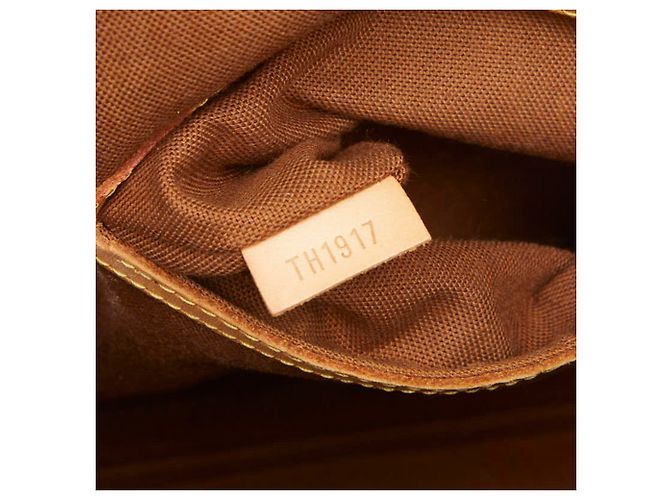Borsa Louis Vuitton Monogram Alma PM Marrone Monogramma - vista 11