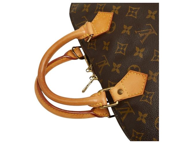 Borsa Louis Vuitton Monogram Alma PM Marrone Monogramma - vista 8