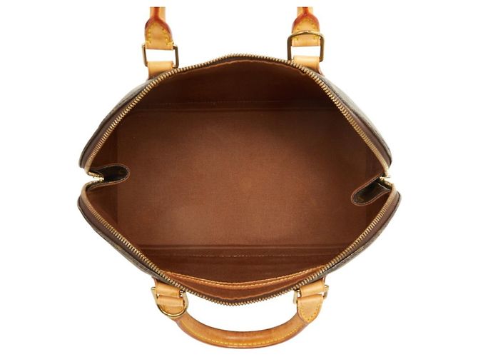 Borsa Louis Vuitton Monogram Alma PM Marrone Monogramma - vista 9