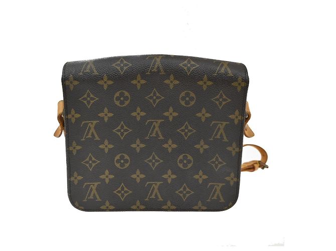 Louis Vuitton Cartouchiere Monogram Canvas MM Marrone - vue 2