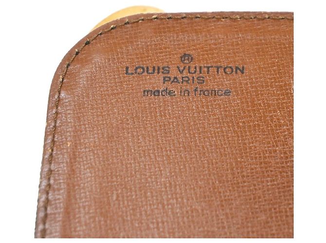 Louis Vuitton Cartouchiere Monogram Canvas MM Marrone - vue 6