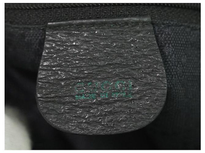 Gucci Vintage Bamboo Suede Mini Nero - vista 4