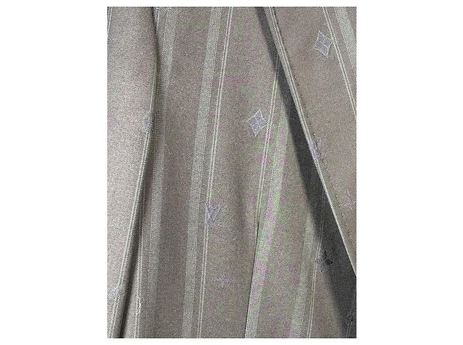Louis Vuitton "AF Monogram Stripes Napolitana Jacket" Jacke Anthrazitgrau - Ansicht 4
