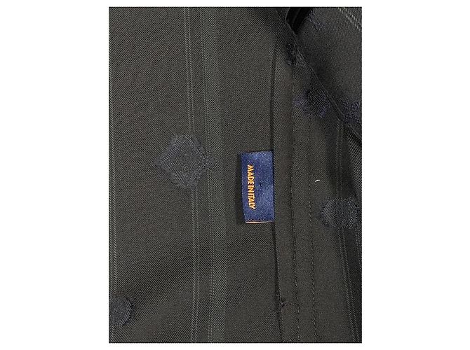 Louis Vuitton "AF Monogram Stripes Napolitana Jacket" Jacke Anthrazitgrau - Ansicht 8