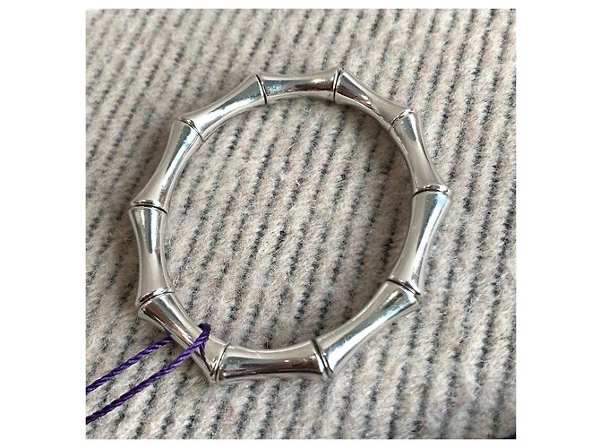 Bracciale Gucci Bamboo Argento - vista 2