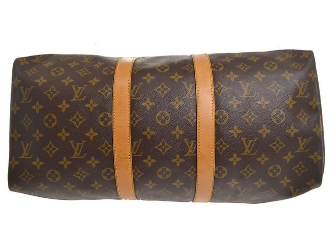 Louis Vuitton Keepall Monogram Canvas 45 Marrone - vista 7
