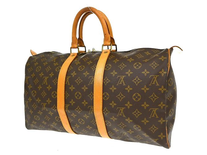 Louis Vuitton Keepall Monogram Canvas 45 Marrom - vista 2
