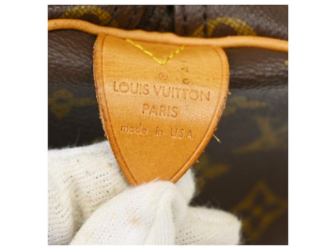 Louis Vuitton Keepall Monogram Canvas 45 Marrom - vista 4