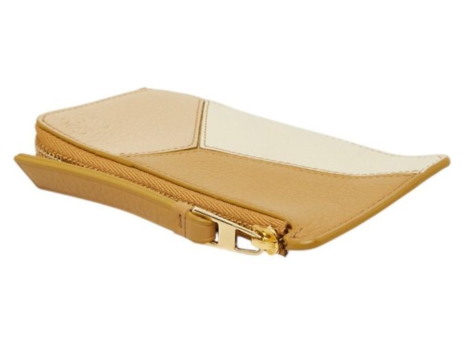 Monedero Loewe Anagram Puzzle Beige - vista 5