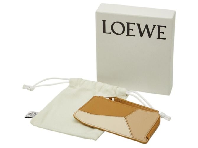 Monedero Loewe Anagram Puzzle Beige - vista 9