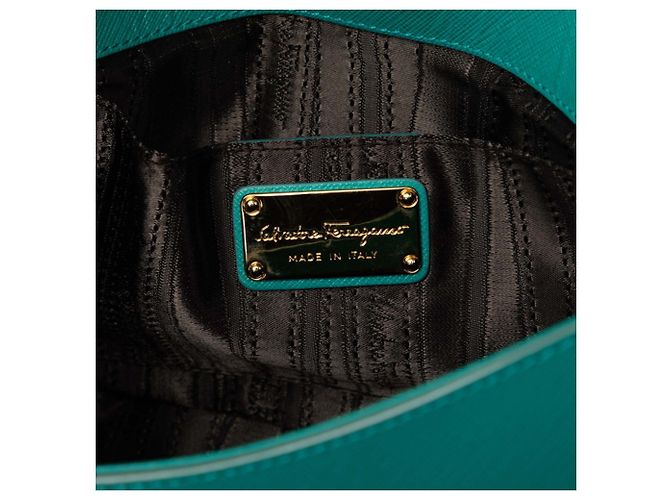 Borsa Salvatore Ferragamo Gancini Chain - vista 5