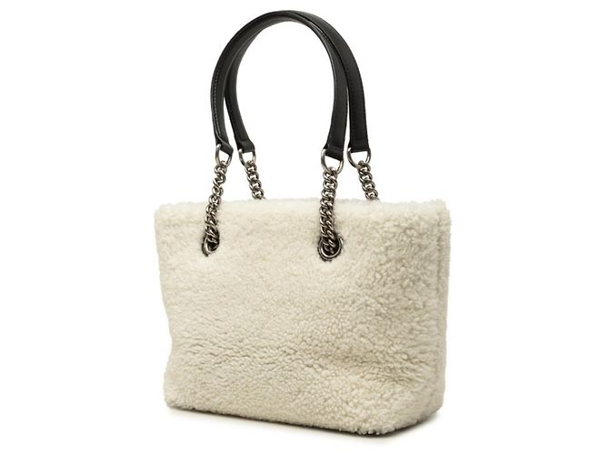 Sac cabas Balenciaga Duty-Free Noir Blanc - vue 2
