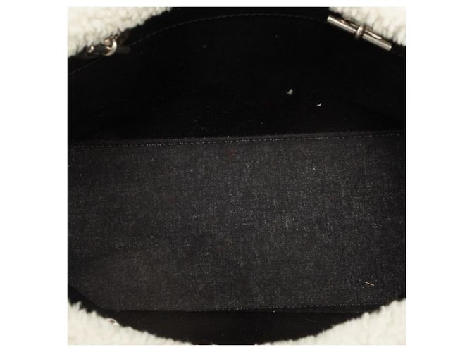 Sac cabas Balenciaga Duty-Free Noir Blanc - vue 4