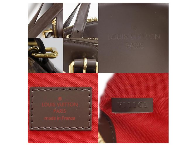 Louis Vuitton Verona Damier Ebene MM Marrone - vista 5