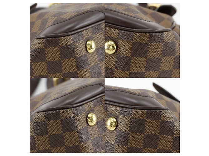 Louis Vuitton Verona Damier Ebene MM Marrone - vista 7