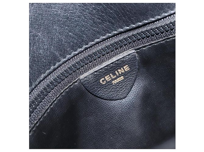 Céline Celine Shoulder Leather Nero - vista 6