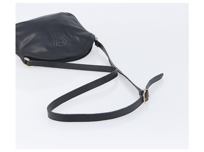 Céline Celine Shoulder Leather Nero - vista 7