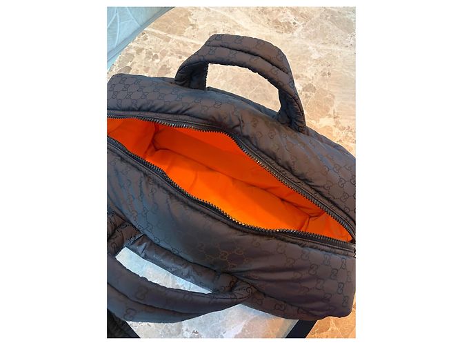 Gucci GG Monogram Gesteppte Reisetasche Schwarz - Ansicht 3