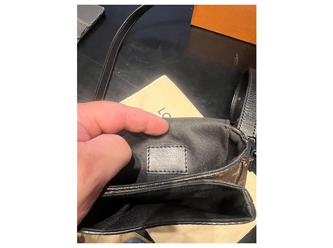 Borsa Louis Vuitton Monogram Pochette Voyage MM - vista 5