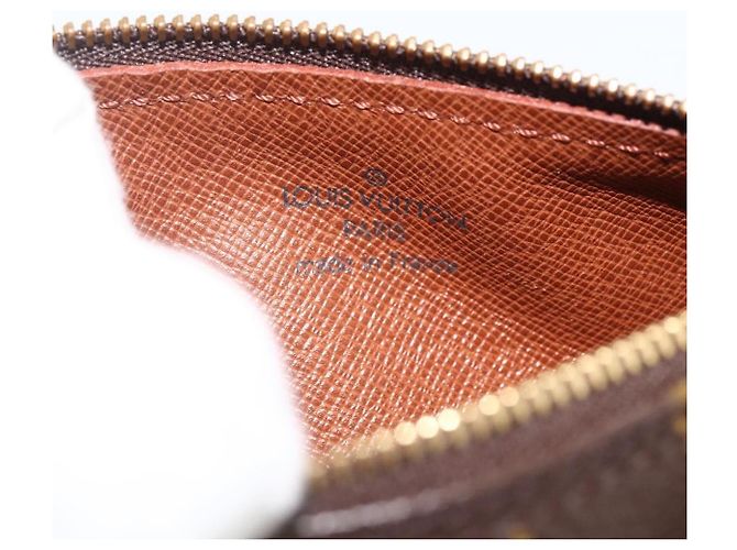 Louis Vuitton Papillon Pochette Monogram Canvas Mini Marrone - vista 6