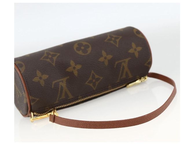 Louis Vuitton Papillon Pochette Monogram Canvas Mini Marrone - vista 7