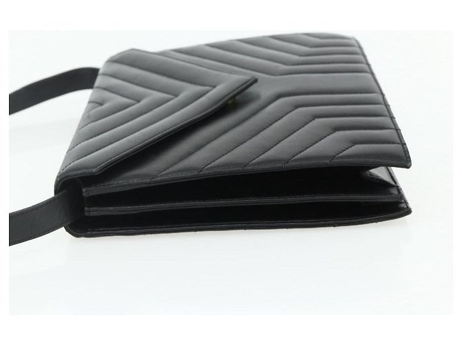 Autre Marque Saint Laurent Loulou NM Matelasse Chevron Leather Small - vista 3