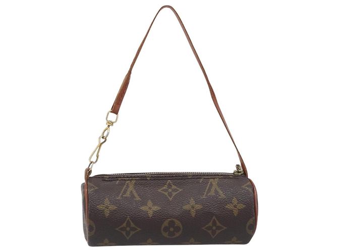 Louis Vuitton Papillon Pochette Monogram Canvas Mini Marrone - vista 2