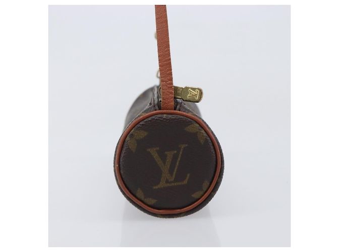 Louis Vuitton Papillon Pochette Monogram Canvas Mini Marrone - vista 4