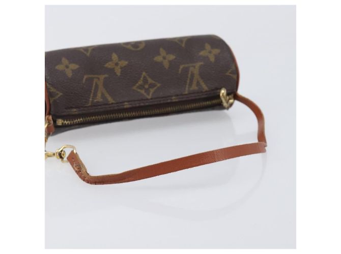 Louis Vuitton Papillon Pochette Monogram Canvas Mini Marrone - vista 6