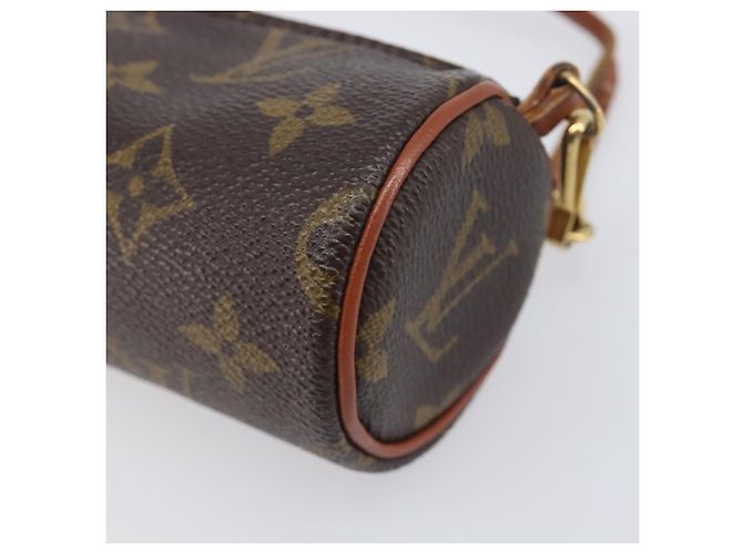 Louis Vuitton Papillon Pochette Monogram Canvas Mini Marrone - vista 7
