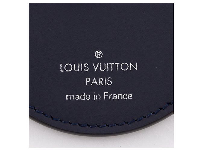 Louis Vuitton Round Illustre Keychain Limited Edition Upside Down Monogram Ink Black - view 3