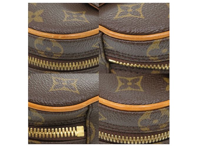 Borsa Louis Vuitton Pochette Gange Monogram Marrone Monogramma - vista 4