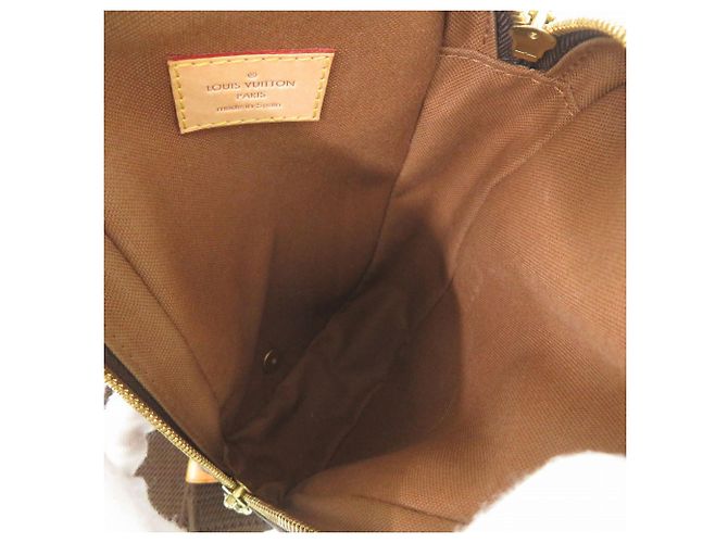 Borsa Louis Vuitton Pochette Gange Monogram Marrone Monogramma - vista 5