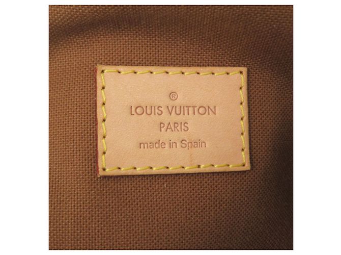 Borsa Louis Vuitton Pochette Gange Monogram Marrone Monogramma - vista 8
