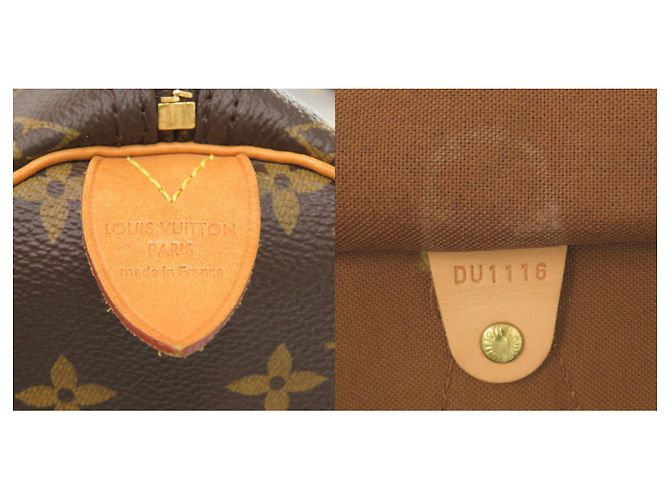 Bolso Louis Vuitton Speedy 40 Monogram Castaño Monograma - vista 10