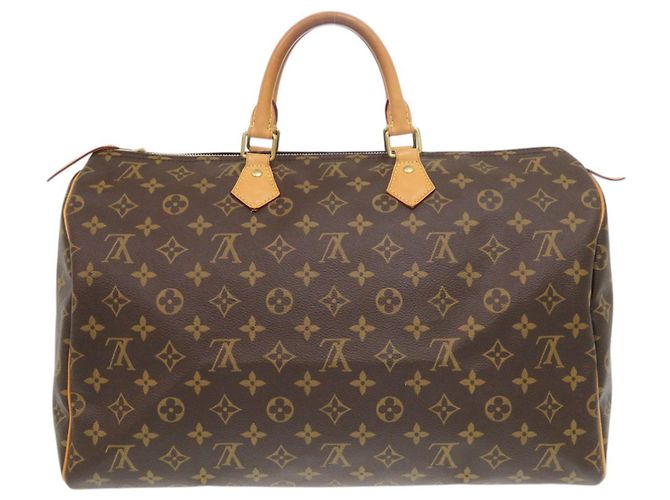 Bolso Louis Vuitton Speedy 40 Monogram Castaño Monograma - vista 2