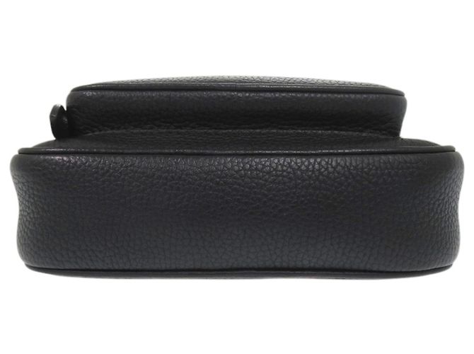 Borsa a tracolla Burberry Paddy in pelle nera Nero - vista 5